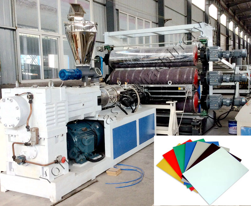 خط الإنتاج اللوحة PVC PVC Machinery PVC: إظهار القدرة التنافسية في السوق مع القوة