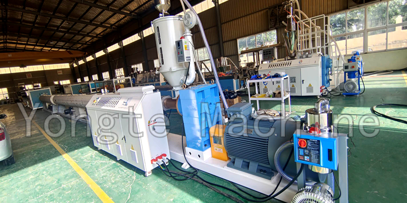 يجب اختبار خط إنتاج أنابيب PE 75-250 مم وتفتيشه بحلول نهاية مارس 2025