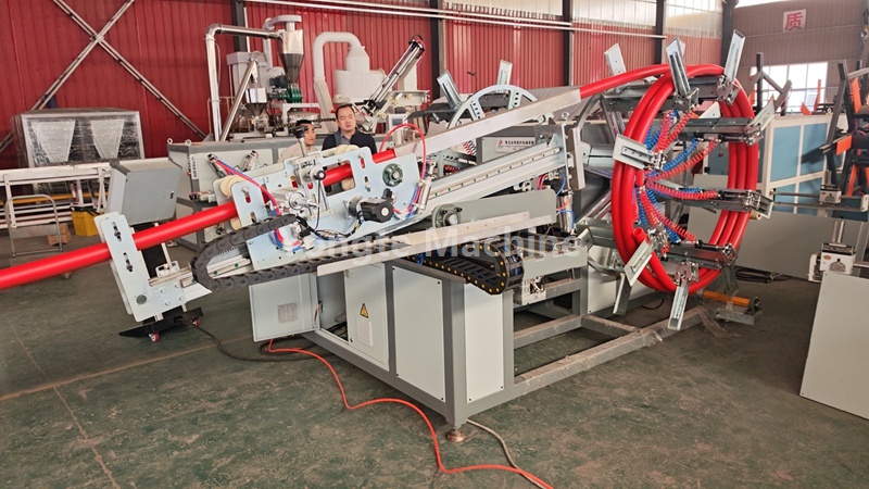 لقد اجتاز Yongte 63mm Double station HDPE Pipe Auto Winder جميع اختبارات الأداء