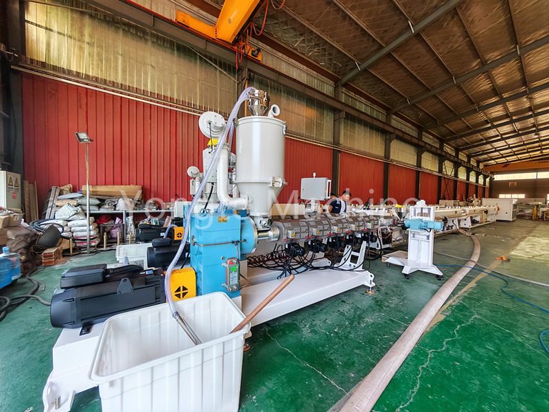 high effective plastic extruder machine