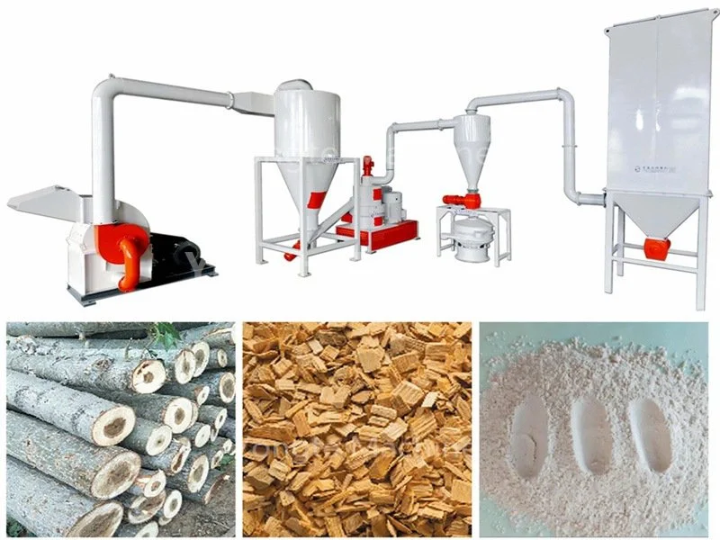 wood powder making machine wood powder making machine