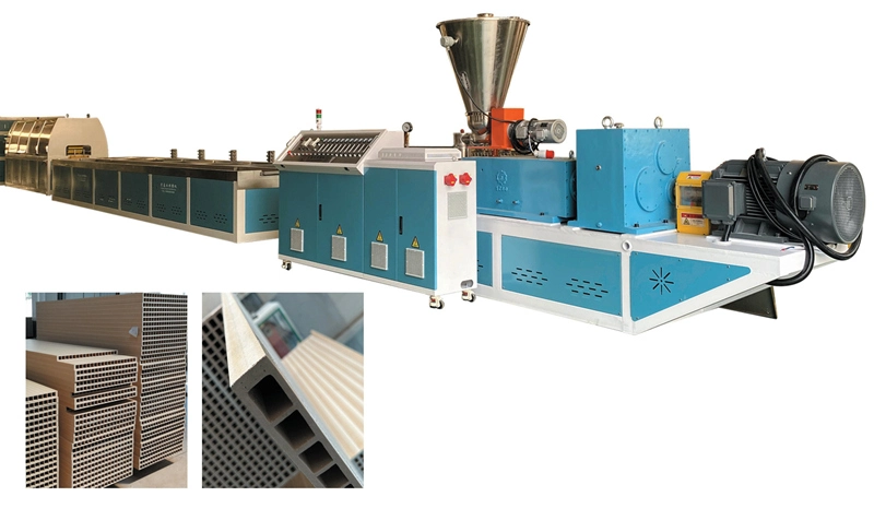 WPC door panel extrusion machine
